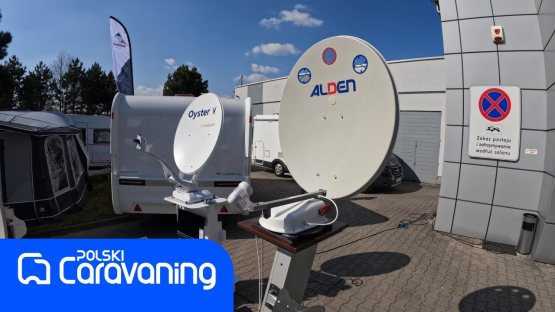 Najlepsza antena satelitarna do kampera- przedstawiamy Oyster V (polskicaravaning.pl)