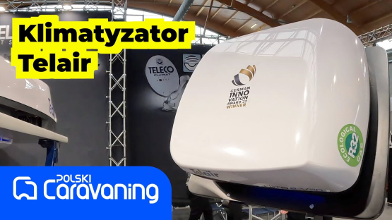 Nowoczesny klimatyzator Telair z przeznaczeniem do campervanów.