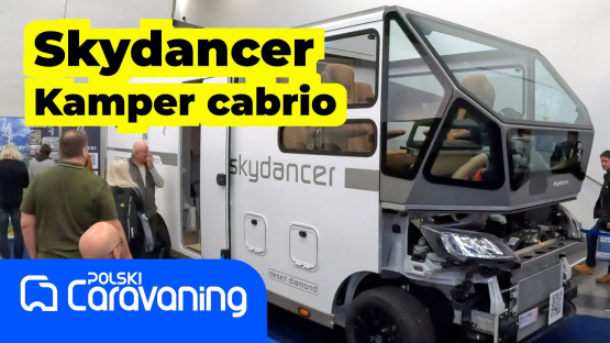 Skydancer jedyny na Świecie kamper kabrio.