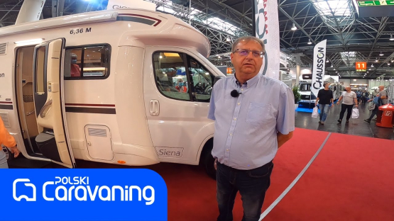 Giottiline Siena 350 - zaledwie 636 cm długości (polskicaravaning.pl)