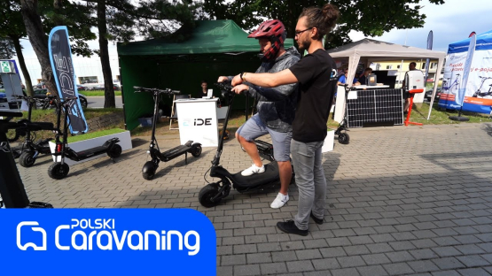 Rowery i hulajnogi elektryczne - co do caravaningu? (polskicaravaning.pl)