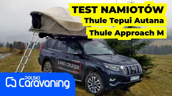 Czy w namiocie dachowym można spać zimą? Nowości Thule Approach M i Caprock L