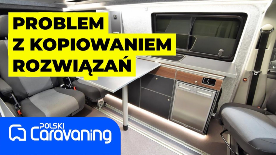 Problem z kopiowaniem rozwiązań wymyślonych przez producenta kamperów WaveCamper.