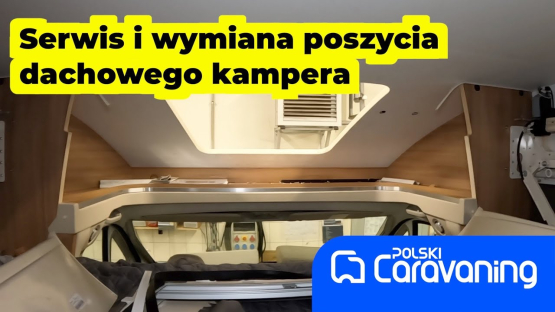 Naprawa dachu po silnym gradobiciu poprzez wymianę w autoryzowanym serwisie firmy Elcamp w Krakowie.