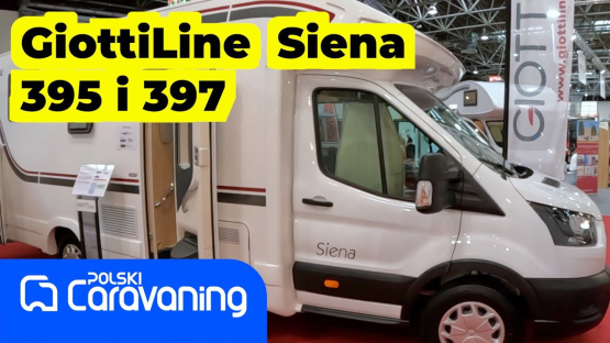 GiottiLine Siena 395 i 397  to pojazdy w granicach 240 tyś zł netto- jedne z najtańszych kamperów.