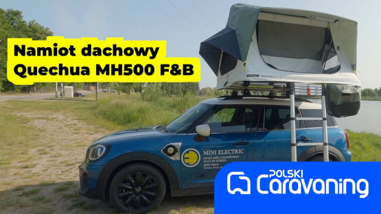 Namiot dachowy Quechua MH500 po liftingu - oferta Decathlon 2023