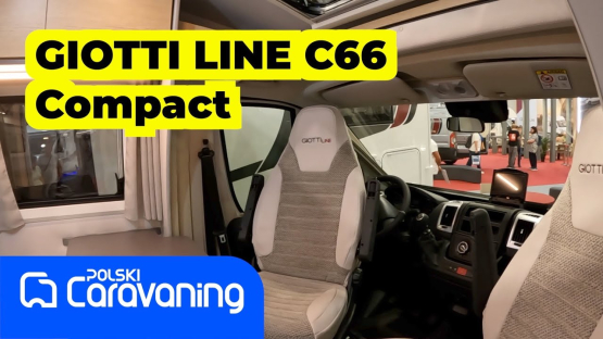 Giotti Line C66 Compact- to zgrabny kamper o długości 660cm.