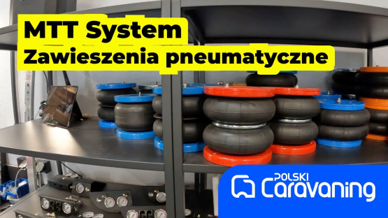 Montujemy zawieszenie pneumatyczne od MTT System do kampera  w serwisie Przystanek Ostropa.