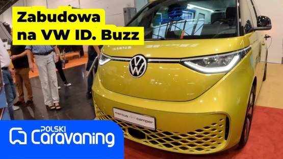 Pierwszy elektryczny VW  ID. Buzz zabudowany na kampera przez firmę Mercus.