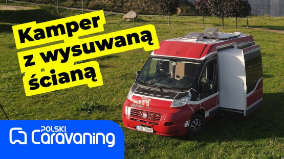Campervan z rozsuwanym slajdem na bazie karetki pogotowia z Fiata Ducato L2H2 by Adam Kurczewski