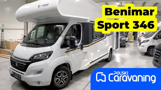 Najlepsza propozycja dla wypożyczalni- Benimar Sport 346 czyli alkowa przeznaczony dla 6 osób.