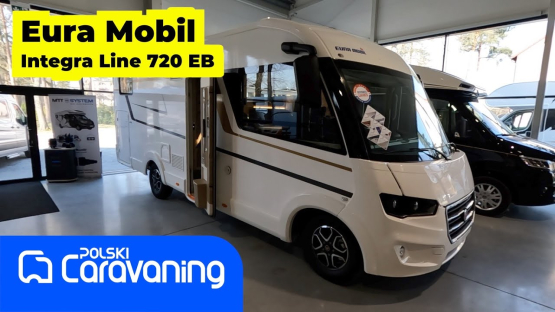 Luxusowa 5 gwiazdkowy kamper  super integra w wersji zimowej- Eura Mobil Integra Line 720 EB
