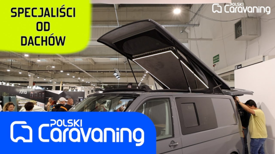Podnoszone dachy z szybą panoramiczną z Polski. Zobaczcie rozwiązania CAMP-ROOF do VW T6.1