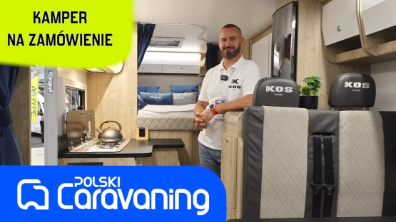 Pełnoprawny kamper na Crafterze z bardzo ciekawym układem wewnątrz