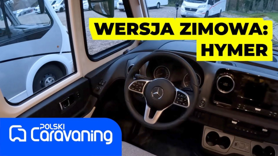Jak marka Hymer wyposaża swoje kampery w wersji zimowej.