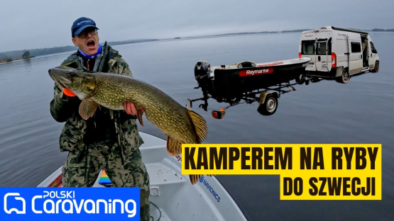 Listopadowy wyjazd kamperem na sandacze do Szwecji na pokładzie promu Polferries