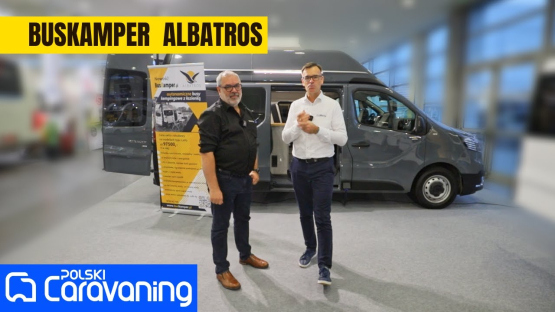 Buskamper Albatros- nowa odsłona bardzo popularnego buscampera na bazie Renault Trafic.