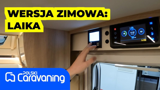 Jak wygląda wyposażenie wersji zimowej w kamperach ECO VIP włoskiej marki Laika?
