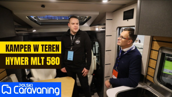 Hymer MLT 580 to prawdziwy potwór z napędem 4x4 z możliwą homologacją do 3,5 tony lub 4,25.