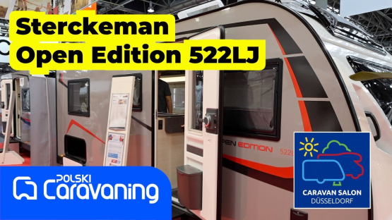 Przyczepa kempingowa Sterckeman Open Edition 522LJ