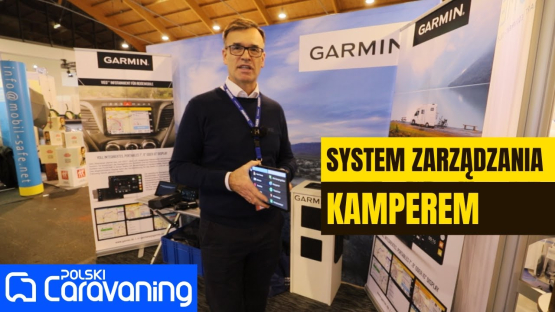 Stacja multimedialna z navigacją i Smart Home do kampera od firmy Garmin