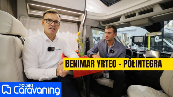 #benimar Yrteo nowość 2024- #kamper węższy niż tradycyjna półintegra i waży tylko 2600 kg.