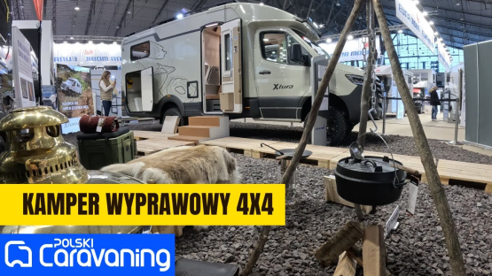 Eura Mobil Xtura czyli luksusowy #kamper z napędem 4x4  na trudny teren.