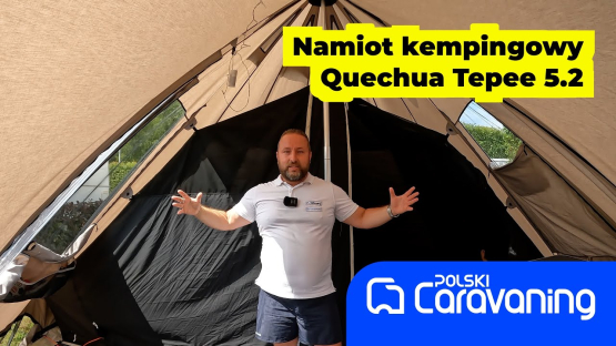 Testujemy namiot kempingowy z @DecathlonPolska  Model Quechua Tepee 5.2 - Czy warto ?