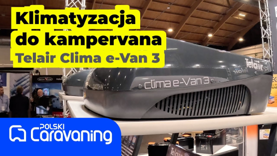 Klimatyzacja dedykowana campervanom- Telair Clima e-Van 3