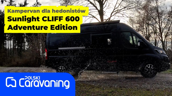 Zimowa prezentacja campervana SUNLIGHT CLIFF 600 AE