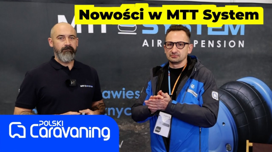 Zestaw Forda F150 z przyczepą kempingową i zawieszeniem pneumatycznym od MTT System