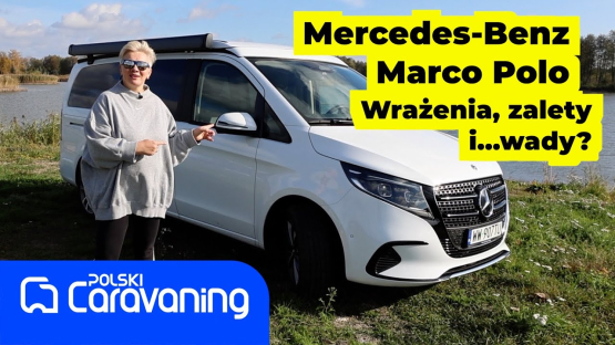 Test Mercedesa V klasa Marco Polo z podnoszonym dachem