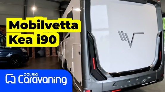 Mobilvetta Kea i90 - piękny włoski kamper integra w wersji zimowej, który wyróżnia się z tłumu.