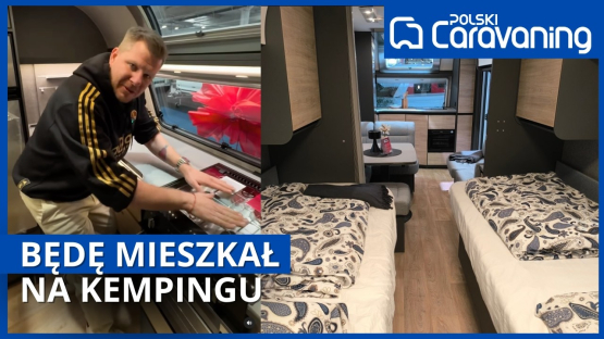 Filip Chajzer kupuje przyczepę kempingową Dethleffs Beduin Scandinavia