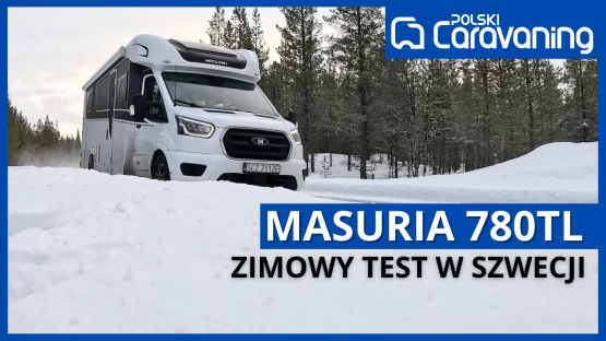 Polski Kamper Masuria w zimowych warunkach w Szwecji! TEST