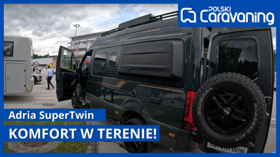 Jeździliśmy wyprawowym kamperem ADRIA SuperTwin! Jubileuszowe modele na 60 lat marki ADRIA