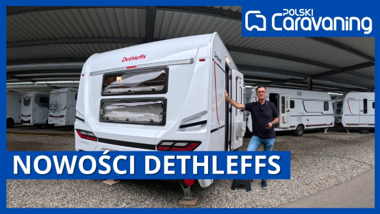 Nowości marki Dethleffs na 2026 zaprezentowane na  konferencji.
