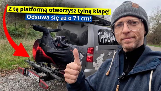 Test platformy na hak - Spinder SC2 LED