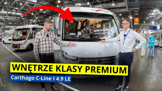 Perfekcyjny kamper na zimę! Carthago C-Line