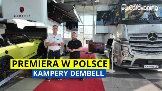 Dembell w Polsce — luksusowy kamper od środka 