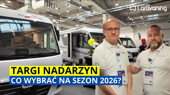 TARGI NADARZYN 2026 – Co nowego w kamperach i przyczepach?