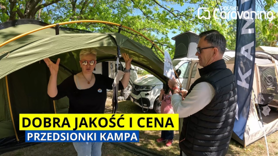 Funkcjonalne przedsionki marki KAMPA