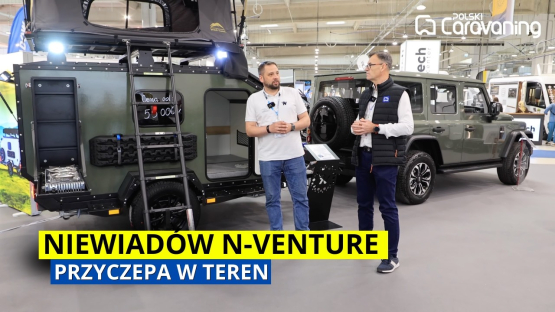 Niewiadów N-Venture — kompaktowa przyczepa off-road na każde warunki
