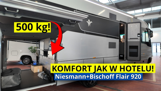 Niesmann+Bischoff 920 — topowy kamper klasy A w Kampery Gorzów