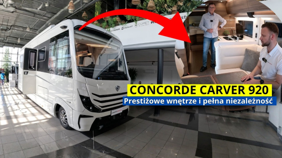 Concorde Carver Centurion Style 920 — prestiżowe wnętrze i pełna niezależność