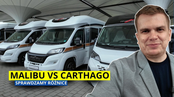 Malibu I 450, I 470 i T 480 RB QB — trzy kampery z fabryki Carthago