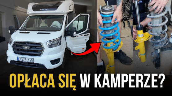 Wymieniliśmy amortyzatory w kamperze i nie możemy uwierzyć w różnicę! Bilstein