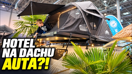 NAMIOT DACHOWY GOTOWY W 60 SEKUND! Roof Space na Caravan Salon 2026