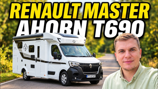 Kamper z innej bajki! Półintegra AhornCamp na Renault Master