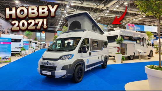 HOBBY 2027 – WSZYSTKIE NOWOŚCI Z CARAVAN SALON DÜSSELDORF